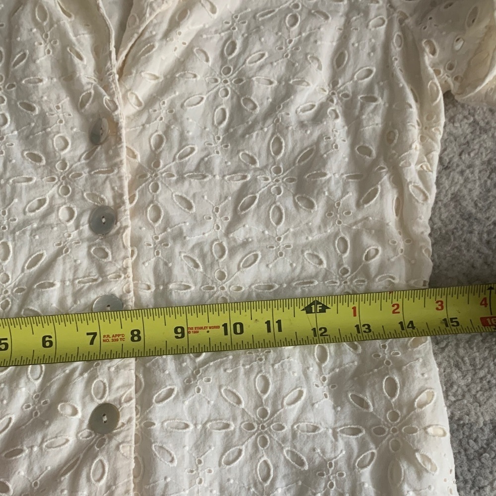Wilfred Cream Eyelet Dress - Picture 11 of 12